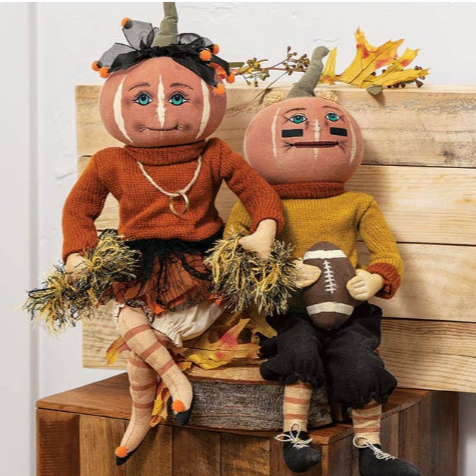 Gallerie II's Gathered Traditions by Joe Spencer's Defense Dan and Lucille Figurines Featured in Buzzfeed: 40 Adorably Autumnal Pieces Of Home Decor