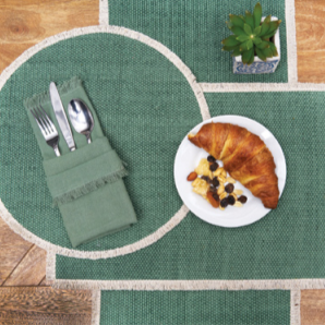 C&F Home's Fringed Table Linens Featured in Gift Shop Plus Fall Issue: Hostess with the Mostest