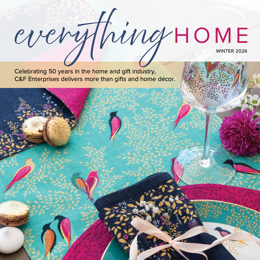 C&F Enterprises Celebrates 50 Years in the Home & Gift Industry