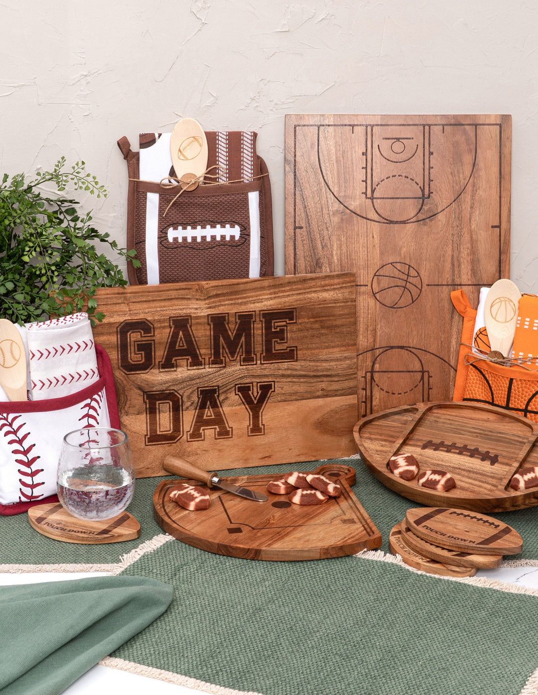 C&F Home's Game Day Collection featured in Gifts & Decorative Accessories' 29 Game Day Essentials That Are Sure to Score