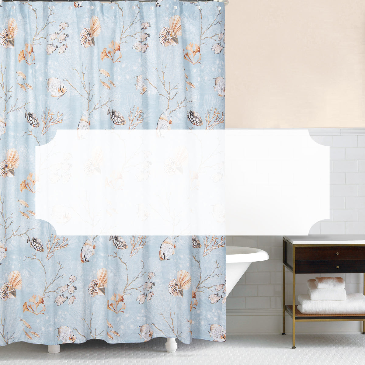 Shower Curtains & Bath Accessories