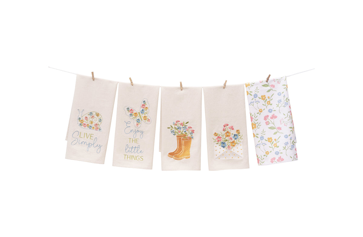 Serviettes décorées