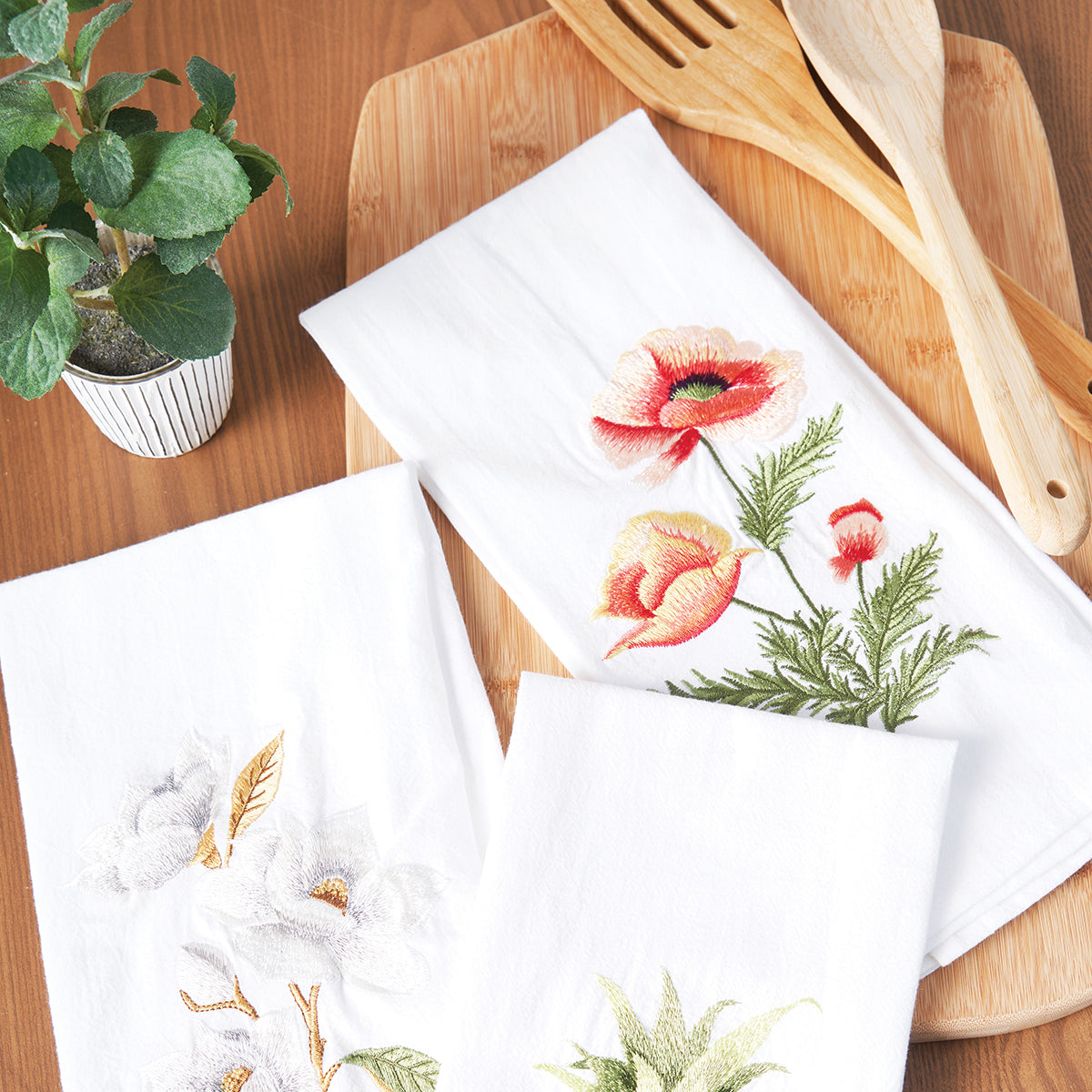 Serviettes en sac de farine