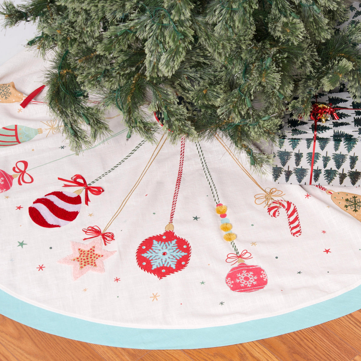C&F Home Holiday Tree Skirts