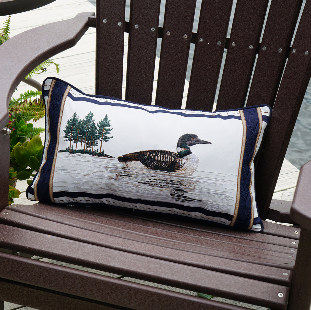 Outdoor Lake & Lodge Pillows