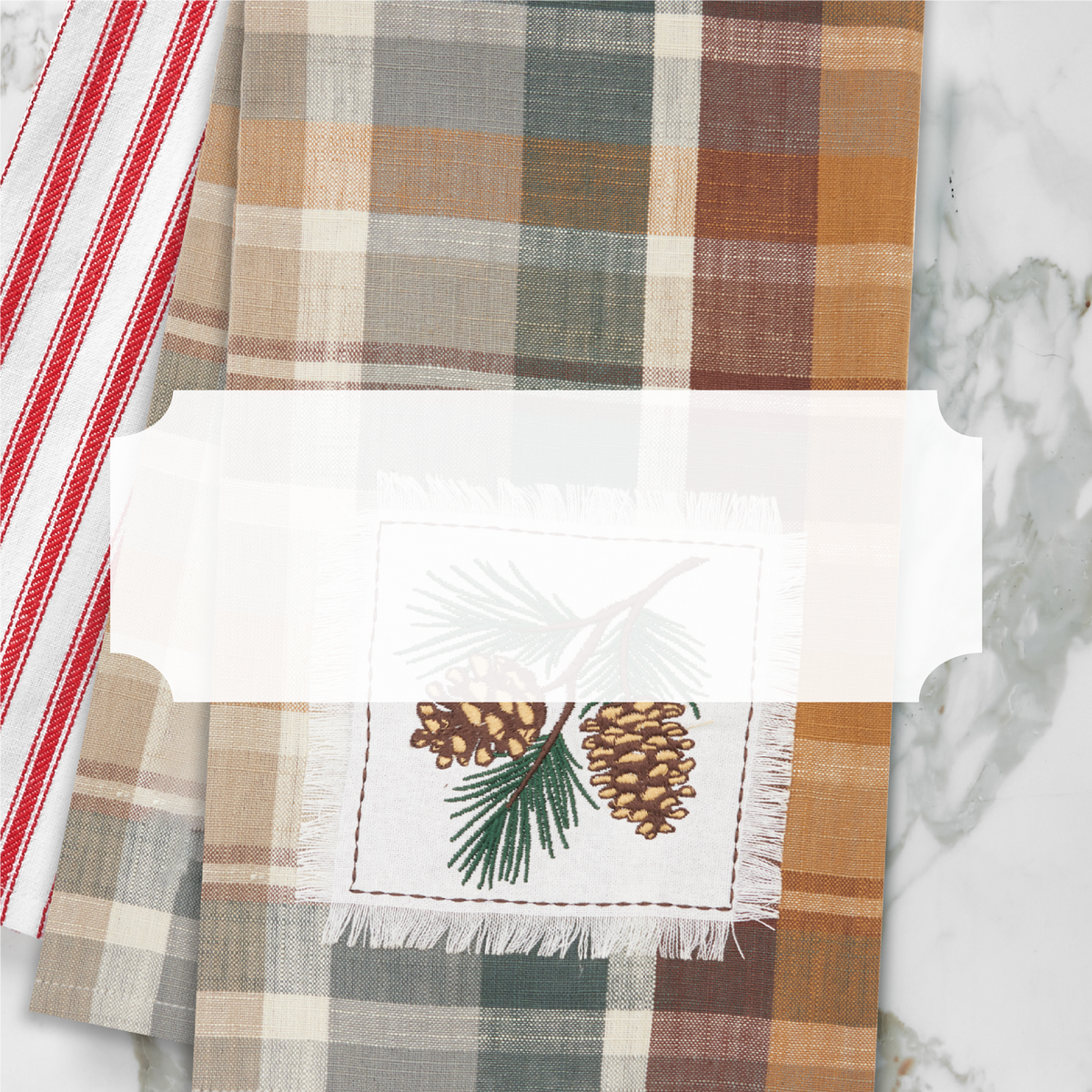 Checks & Stripes Kitchen Towels