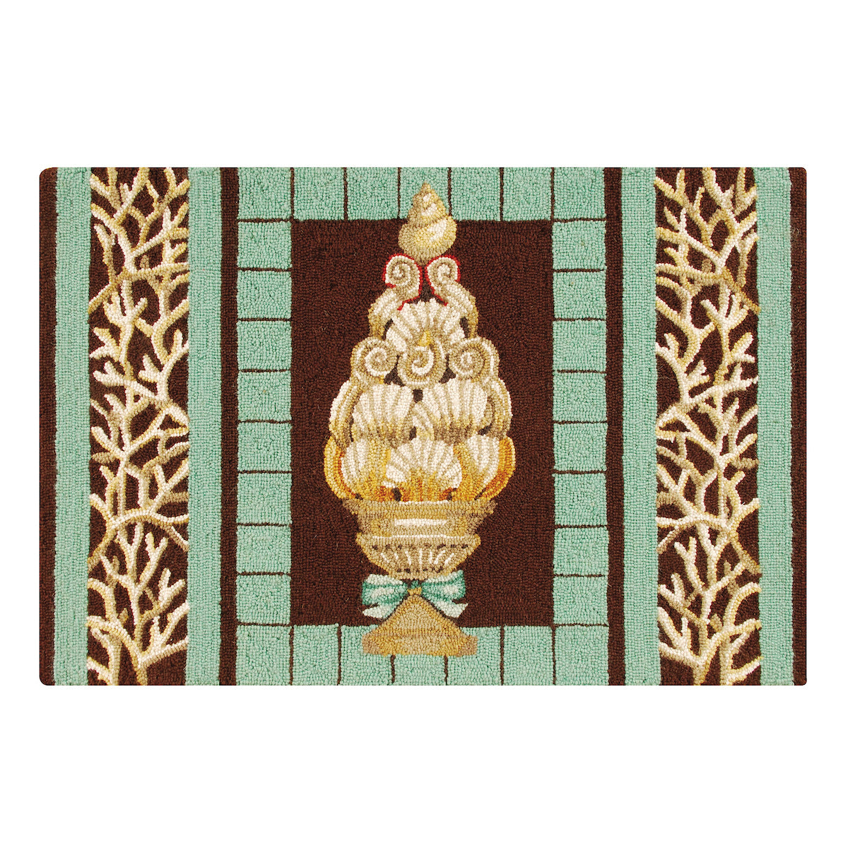 Seashell Topiary Rug – C&F Enterprises, Inc.