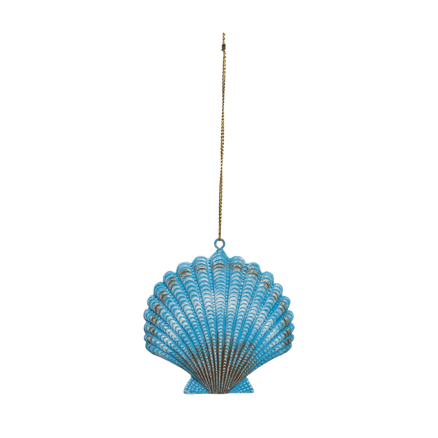Blue Fan Shell Ornament – C&F Enterprises, Inc.