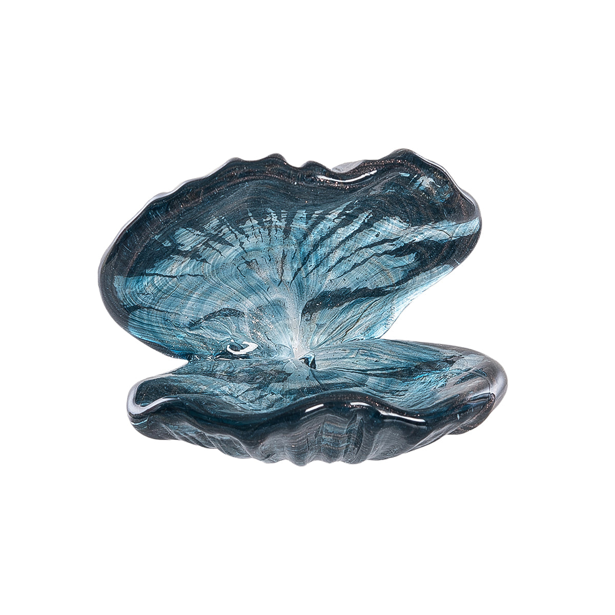 Swirl Glass Clam Shell – C&F Enterprises, Inc.
