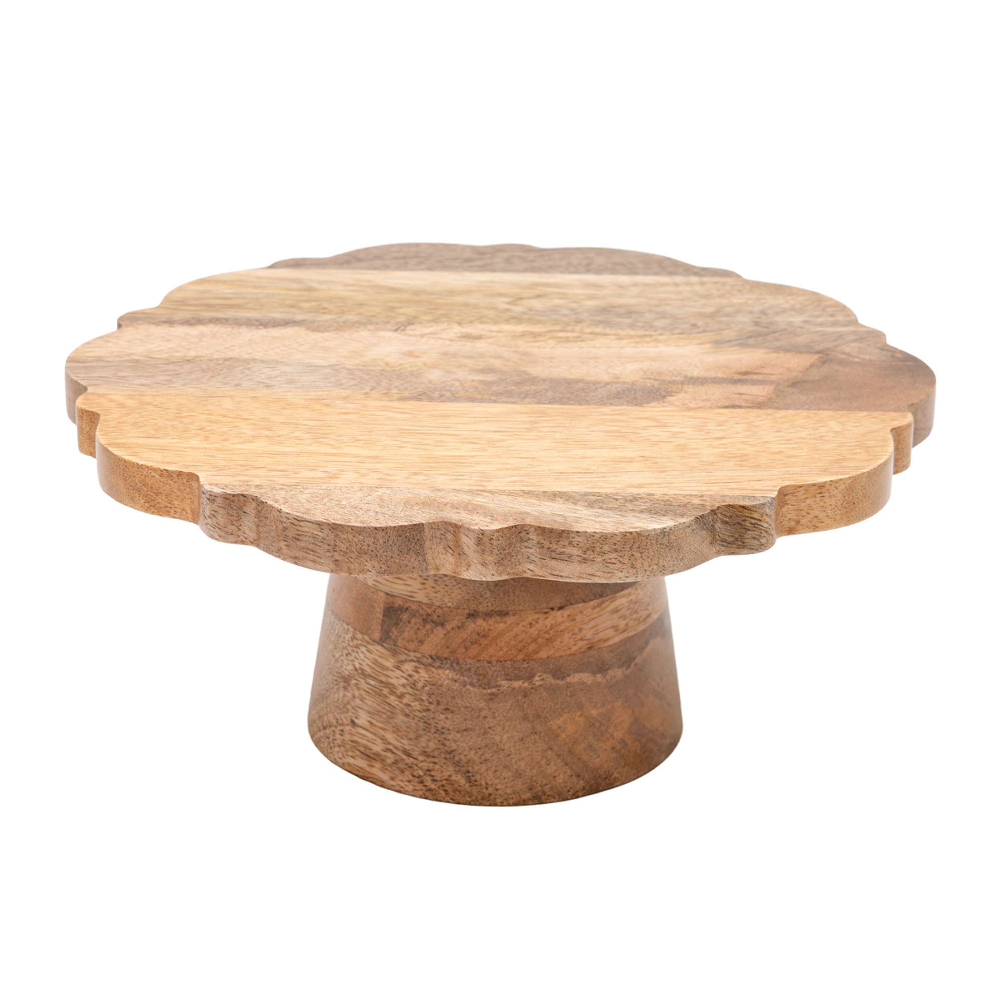 MAEVE SCALLOP WOOD RISER (MIN 1) – C&F Enterprises, Inc.